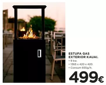 Consum - Estufa Gas Exterior