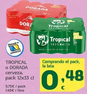 Tropical - O Dorada Cerveza