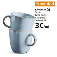 Claro - Tazón. Gres. 42cl. Azul