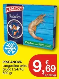 Pescanova - Langostino Extra Crudo L 24/40