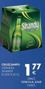 Cruzcampo - Cerveza Shandy