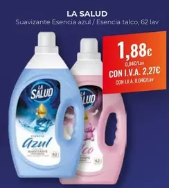 la salud - Suavizante Esencia Azul / Esencia Talco