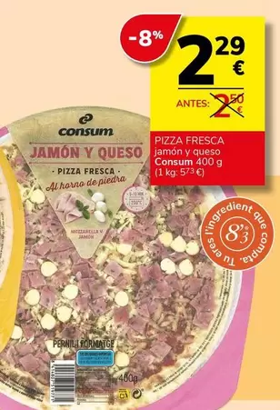Consum - Pizza Fresca