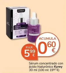Kyrey - Serum Concentrado Con Ácido Hialuronico