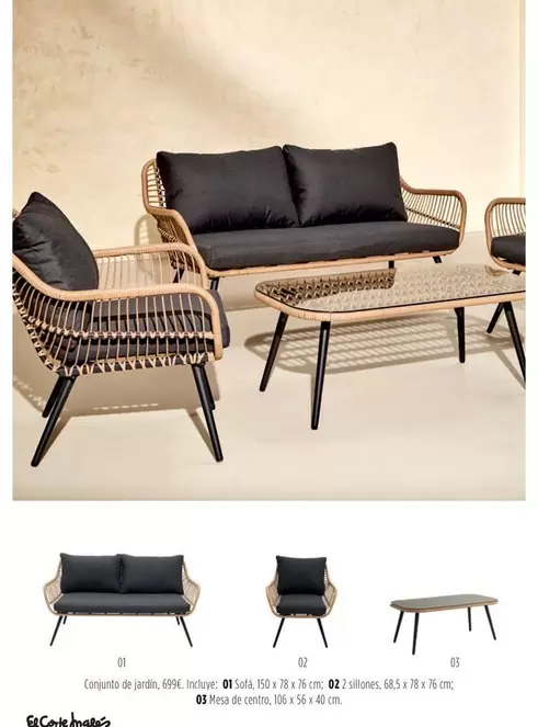 El Corte Inglés - Conjunto De Jardín