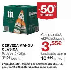 Mahou - Cerveza Clasica