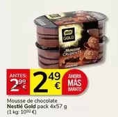 Nestlé - Mousse De Chocolate Gold