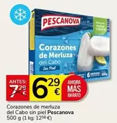 Pescanova - Corazones De Merluza Del Cabo Sin Piel