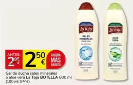 La Toja - Gel De Ducha Sales Minerales O Aloe Vera