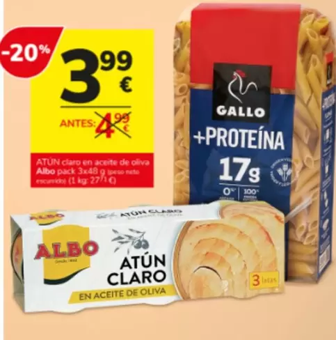 Albo - Atún Claro En Aceite De Oliva