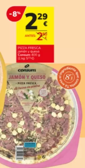 Consum - Jamon Y Queso