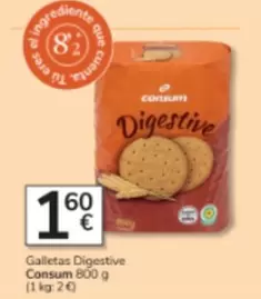 Consum - Galletas Digestive