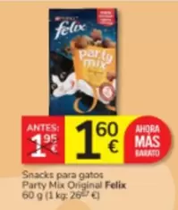 Felix - Snacks Para Gatos Party Mix Original