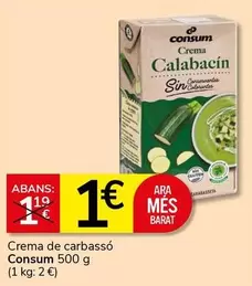 Consum - Crema De Carbasso