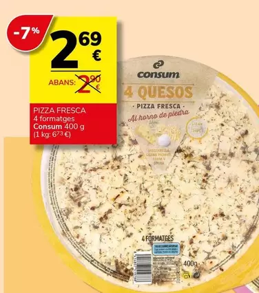 Consum - Pizza Fresca