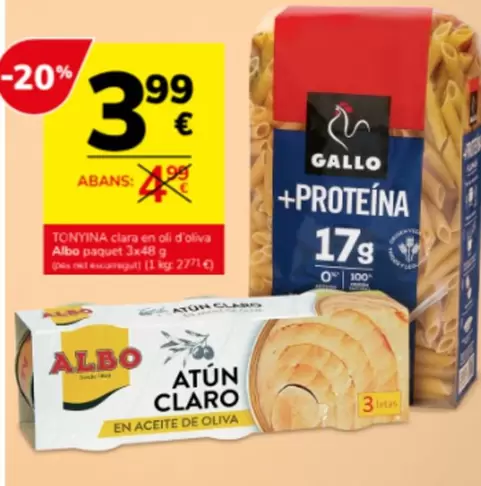 Albo - Atún Claro En Aceite D'Oliva