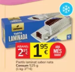 Consum - Pastis Laminat Sabor Nata