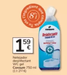 Consum - Netejador Desinfectante Wc Gel