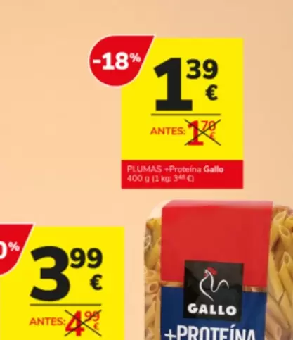 Gallo - Plumas + Proteina