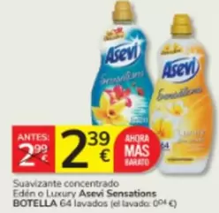 Asevi - Suavizante Concentrado Eden O Luxury