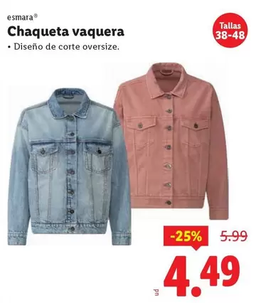 Esmara - Chaqueta Vaquera