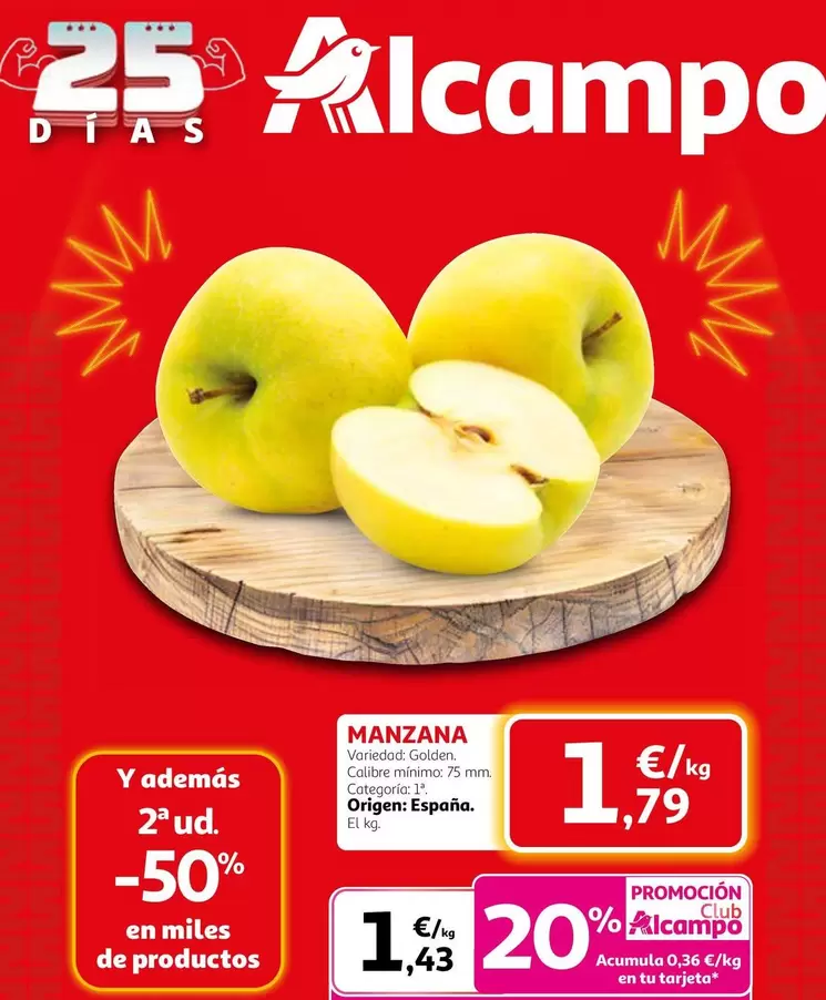 alcampo - Manzana