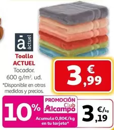 actuel - Toalla