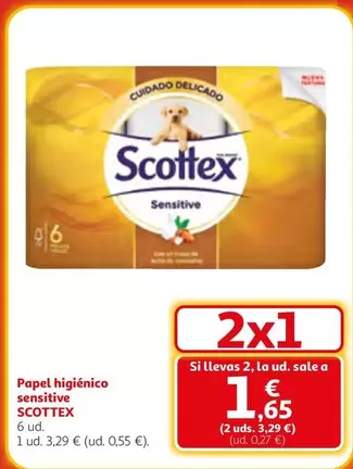 Scottex - Papel Higienico Sensitive