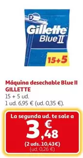 Gillette - Maquina Desechable Blue Ii