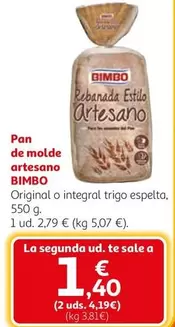Bimbo - Pan De Molde Artesano