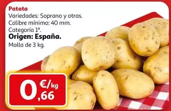 origen - Patata