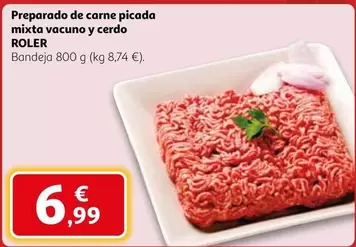 Roler - Preparado De Carne Picada Mixta Vacuno Y Cerdo