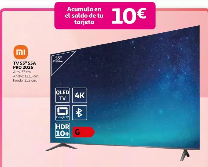 Xiaomi - Tv 55"ssa Pro 2026
