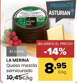 La Merina - Queso Mezcla Semicurado