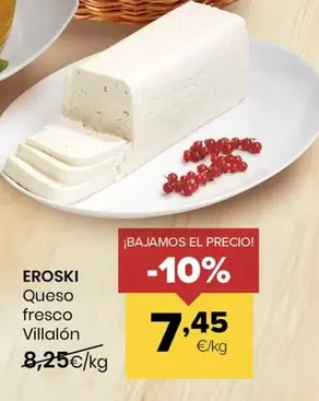 Eroski - Queso Fresco Villalón