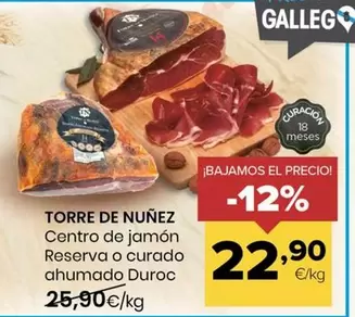Torre De Núñez - Centro De Jamón Reserva O Curado Ahumado Duroc