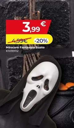 Máscara Fantasma Susto 