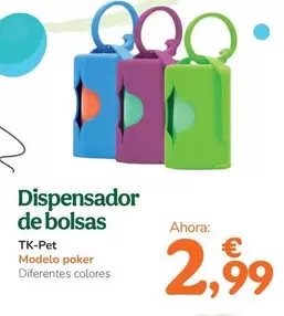 Tk-Pet - Dispensador De Bolsas