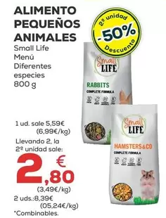 Small Life - Alimento Pequenos Animales