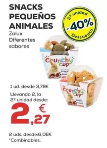 Zolux - Snacks Pequenos Animales