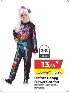 Disfraz Happy Flower Catrina 