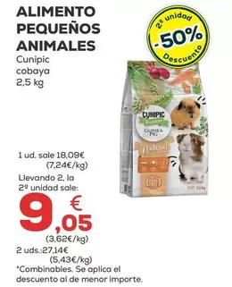 Cunipic - Alimento Pequenos Animales