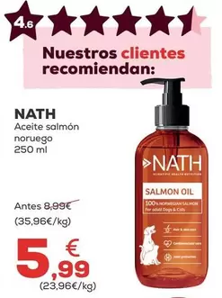 Nath - Aceite Salmon Noruego
