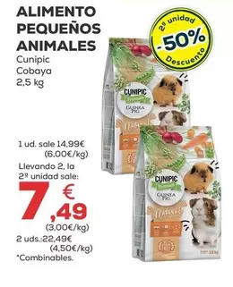 Cunipic - Alimento Pequenos Animales