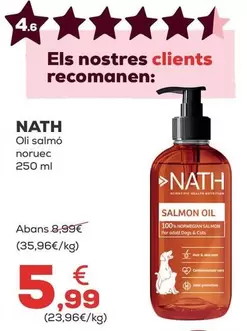 Nath - Aceite Salmon Noruego