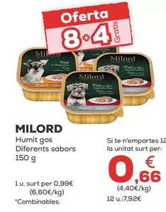 Milord - Húmedo Perro Diferentes Sabores