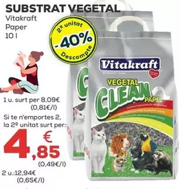 Vitakraft - Lecho Vegetal