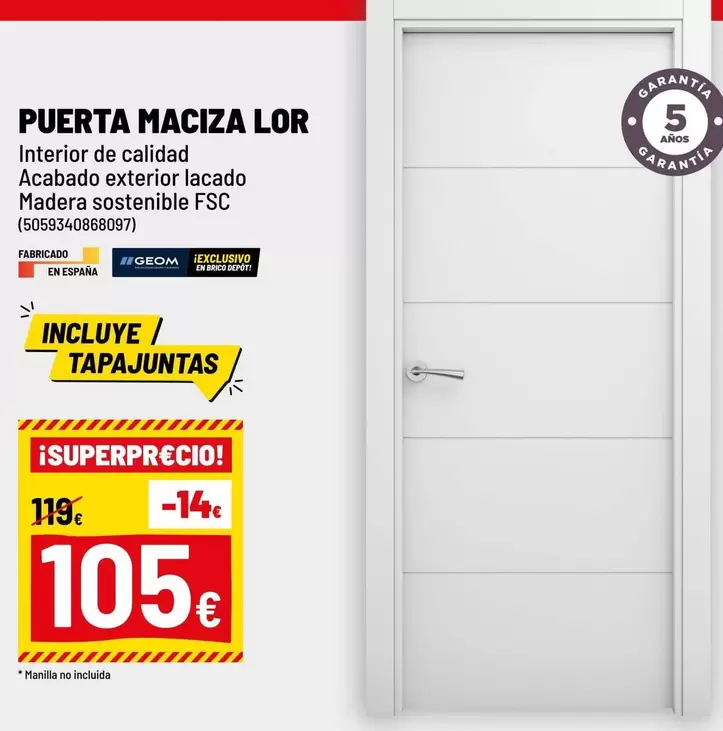 Puerta Vieja - Maciza Lor