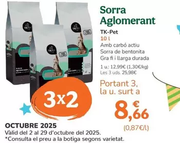 Tk-Pet - Arena Aglomerante