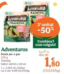 Purina - Adventuros Snack Para Perro